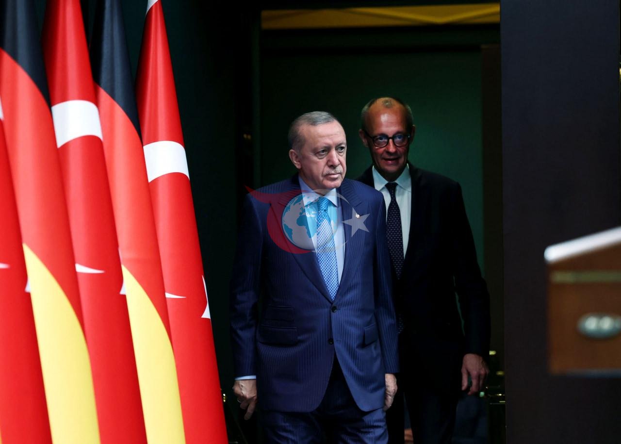 Recep Tayyip Erdoğan ve Friedrich Merz