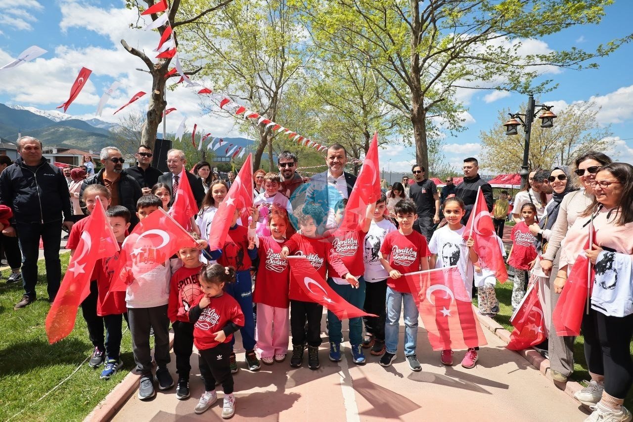 Denizli&rsquo;de 23 Nisan coşkusu başladı