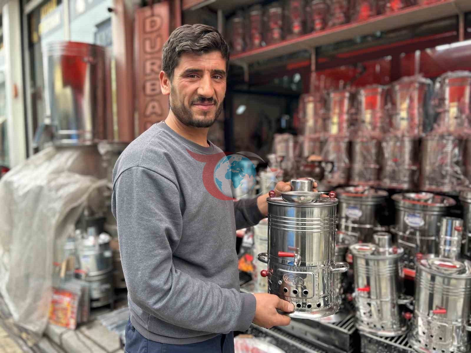 Van’da kışın uzaması semaver ve mangal sezonunu geciktirdi