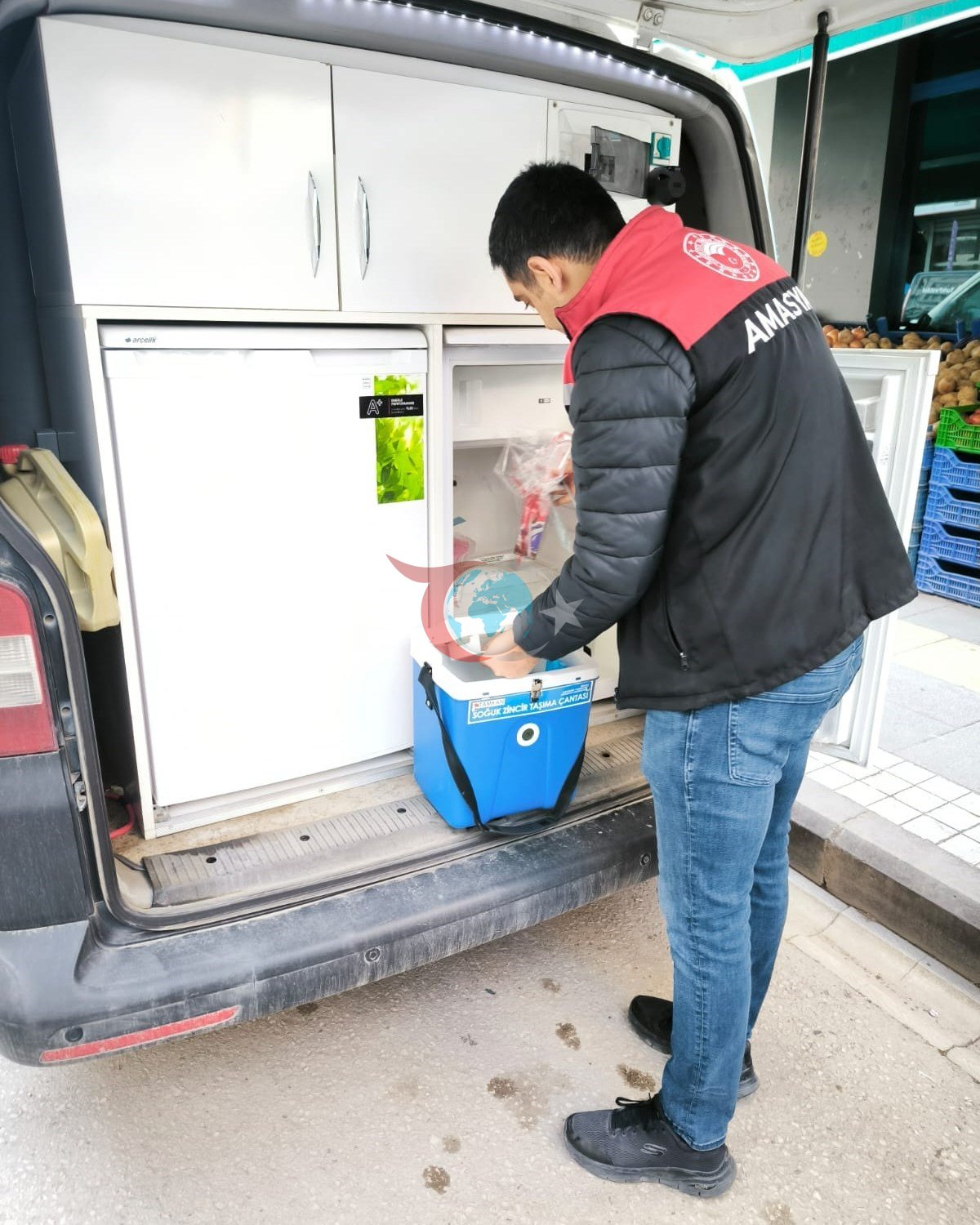 Amasya’da süt ve süt ürünlerine denetim