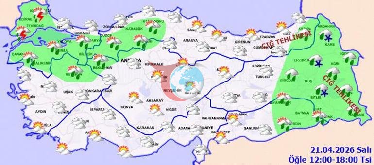 İstanbul için yeni uyarı Valilik saat verdi: Sıcaklıklar düşüyor, kuvvetli yağış geliyor