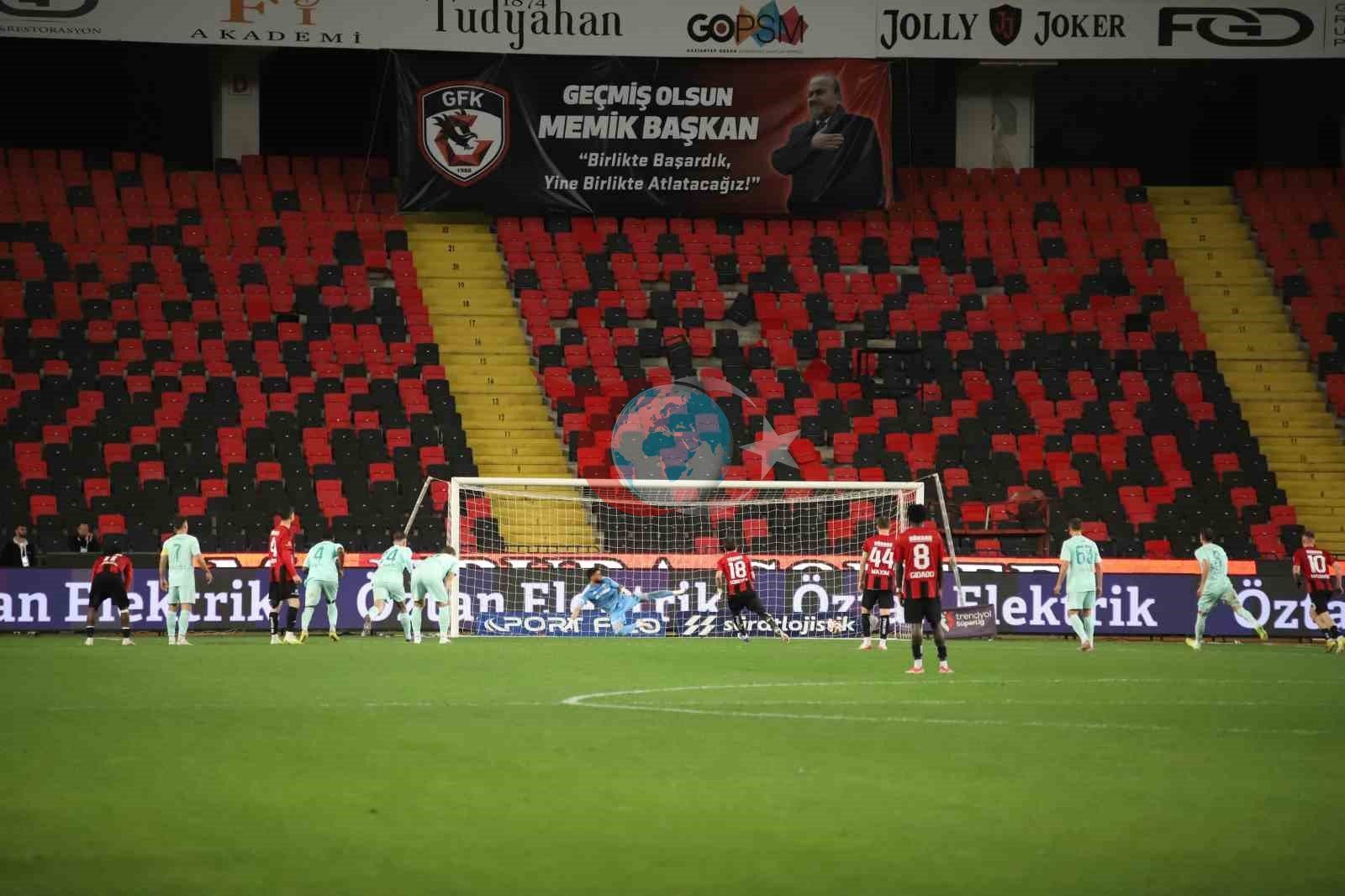 Trendyol Süper Lig: Gaziantep FK: 3 - Kayserispor: 0 (Maç sonucu)