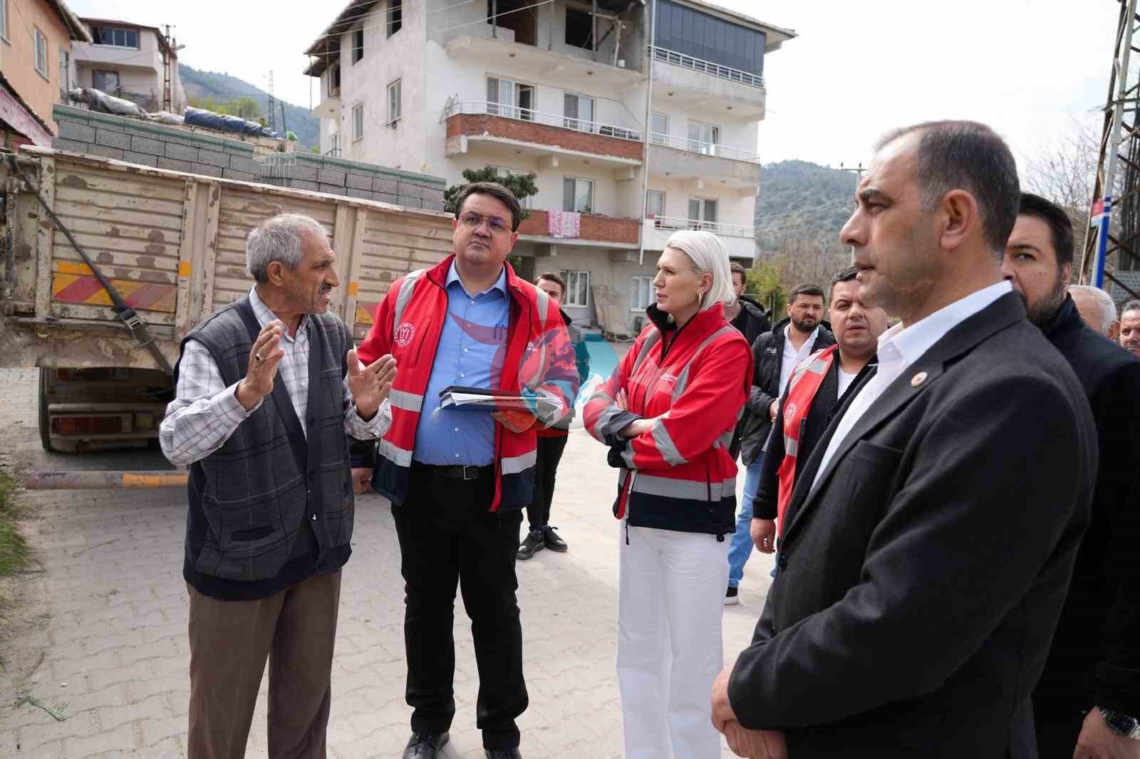 Başkan Subaşı Kayıboyu Mahallesi&rsquo;ndeki çalışmaları inceledi