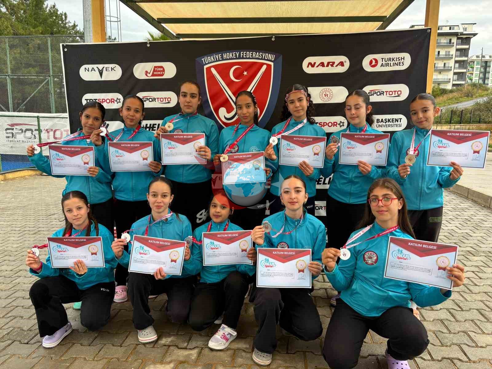 Muğla&rsquo;nın yıldız kızları Türkiye finallerine adını yazdırdı