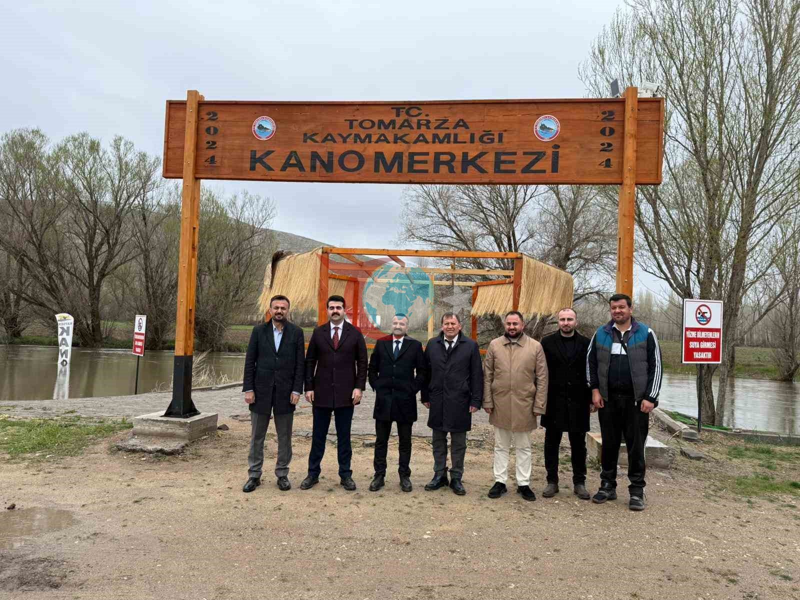 Vali Yardımcısı Tekeş&rsquo;ten kano parkurunda önemli inceleme