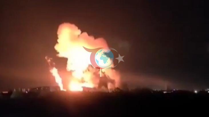 Bükreş’te Enerji Santralinde Patlama: Trafolar Alev Aldı