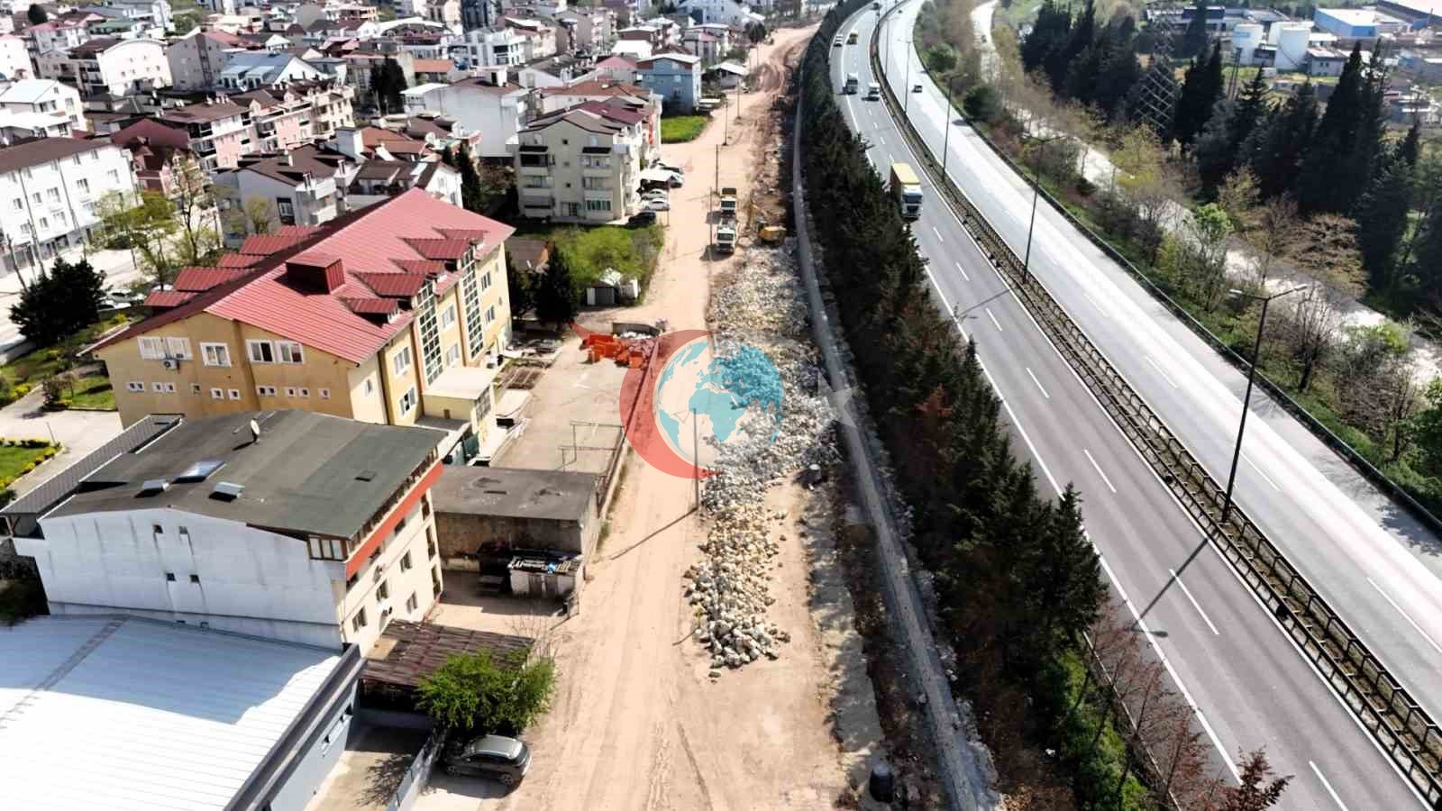 Alikahya TEM Baฤlantฤฑ Yolu Projesiโnde รงalฤฑลmalar sรผrรผyor