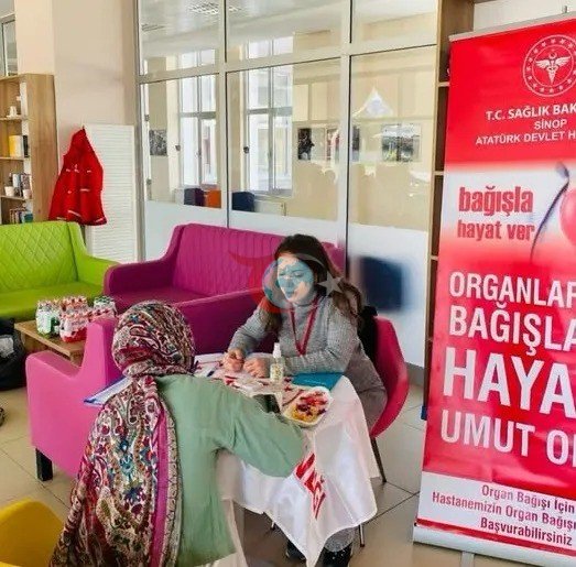 Sinop&rsquo;ta organ bağışı bilinci kampüste anlatıldı