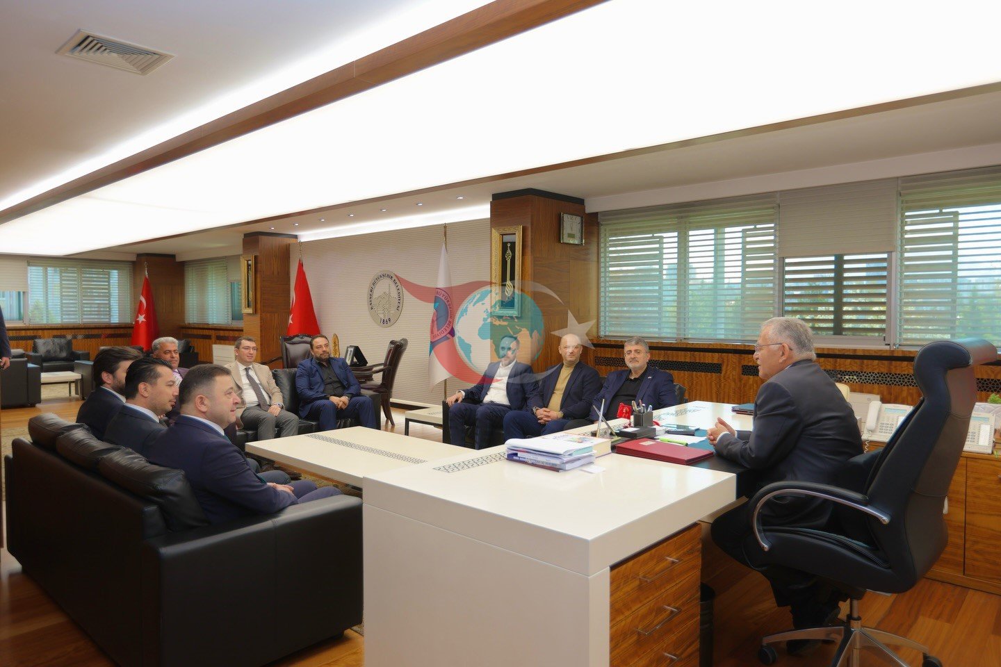 Başkan Büyükkılıç, OSB yönetimini ağırladı