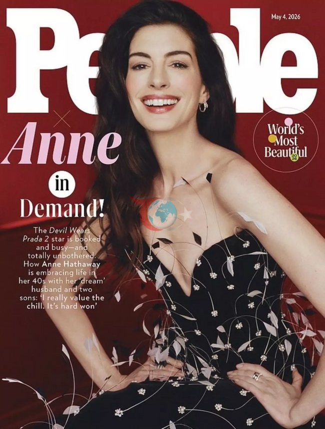 Anne Hathaway 'Dünyanın En Güzel Kadını' seçildi - Resim : 1