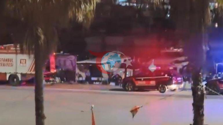 Yeşilköyde yatta çıkan yangında 1 kişi hayatını kaybetti