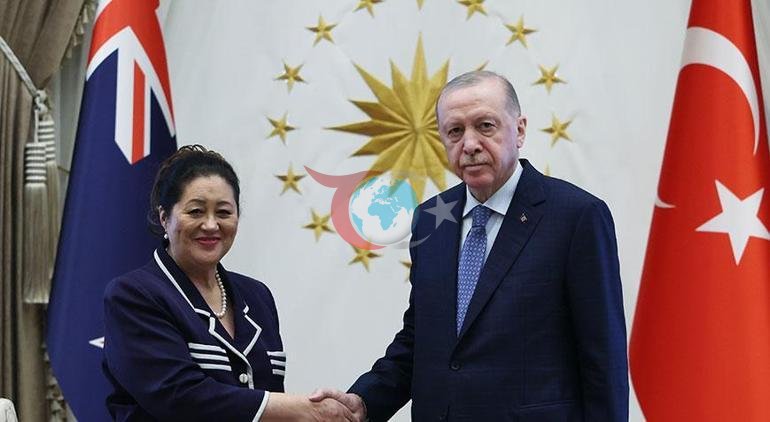 Cumhurbaşkanı Erdoğan, Yeni Zelanda Genel Valisi Kiroyu kabul etti