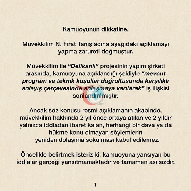 Diziden çıkarılmıştı: Fırat tanış sessizliğini bozdu! - Resim : 2