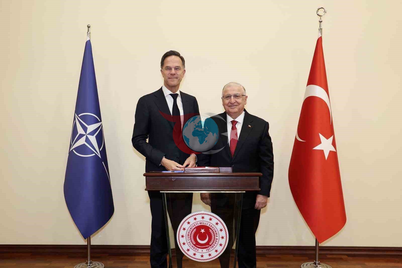 Bakan Güler, NATO Genel Sekreteri Rutte ile bir araya geldi