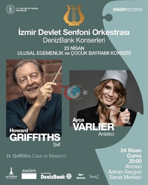 Ayça Varlıer, İzmir Devlet Senfoni Orkestrası'nın 23 Nisan konseri konuğu olacak
