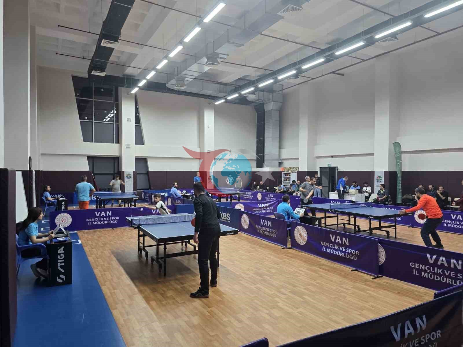 Spor Van Masa Tenisi Ligi devam ediyor