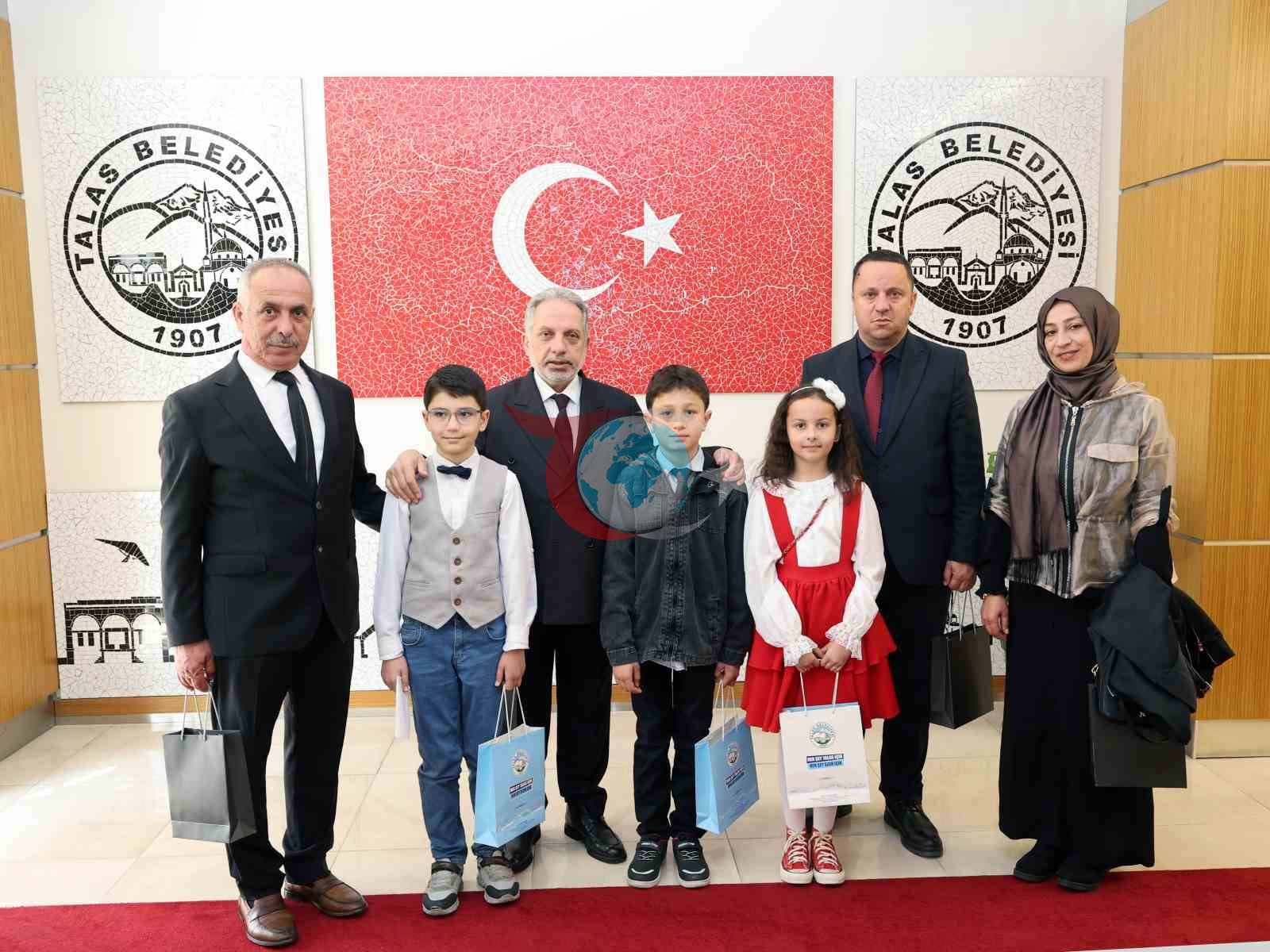 Talas&rsquo;ta küçük başkan büyük mesajlar verdi