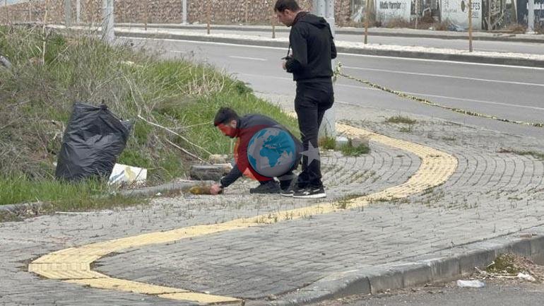 Sivasta yol kenarında havan topu mermisi olduğu değerlendirilen mühimmat bulundu