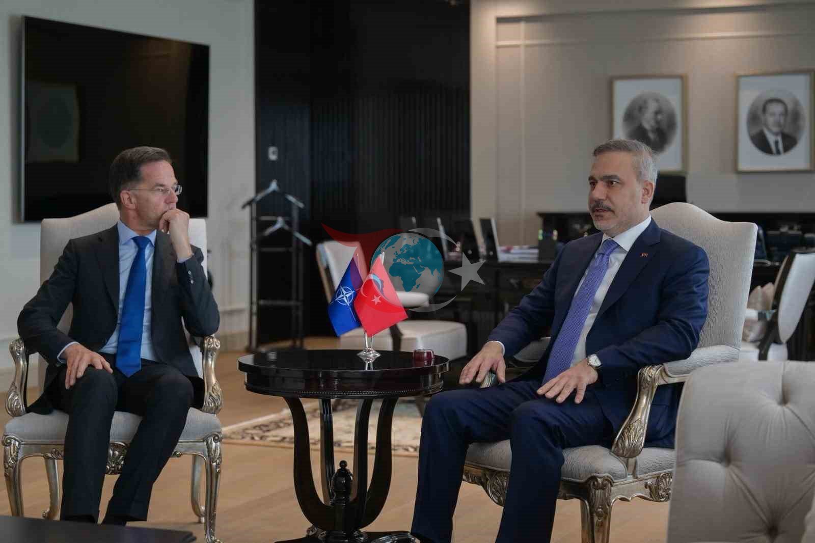 Bakan Fidan, NATO Genel Sekreteri Rutte ile görüştü