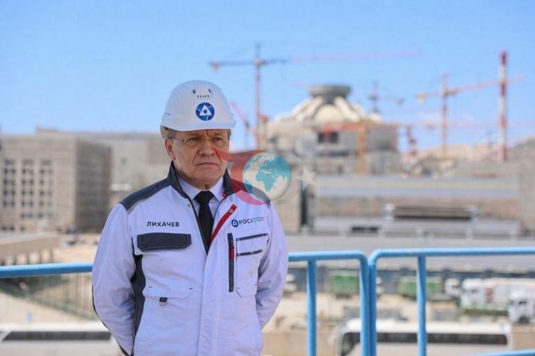 Rosatom Genel Mรผdรผrรผ Likhachev, Akkuyu NGSyi ziyaret etti