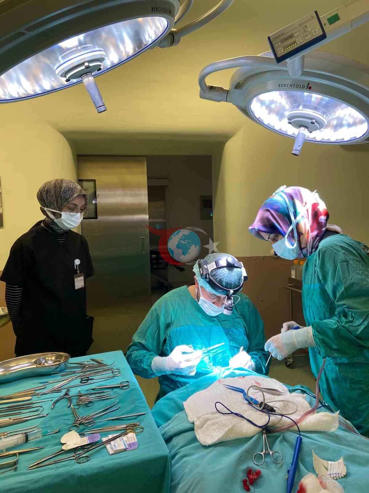 Erzurum Şehir Hastanesi’nde bir ilk: Kumsal bebek şifa buldu