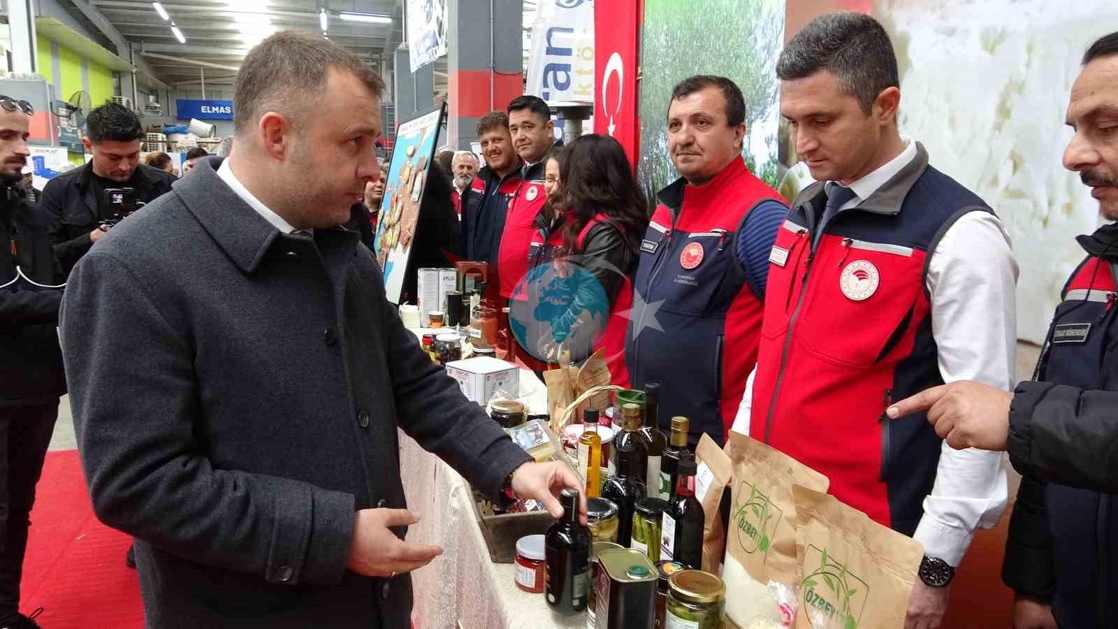 Ezine&rsquo;de 3. Gıda, Hayvancılık ve Tarım Teknolojileri Festivali&rsquo;ne yoğun ilgi