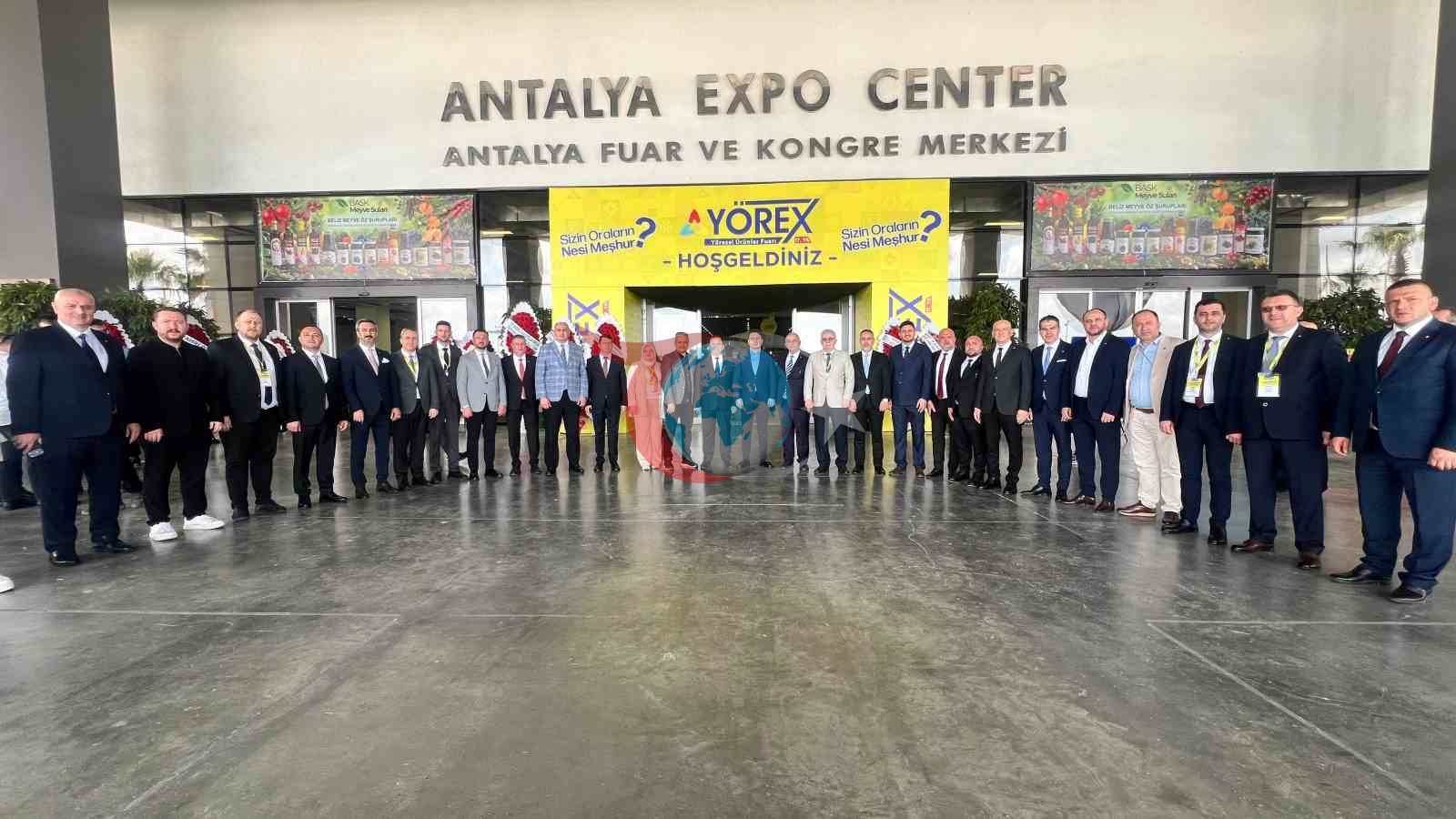 Uluslararası yöresel ürünler fuarında Düzce standına büyük ilgi