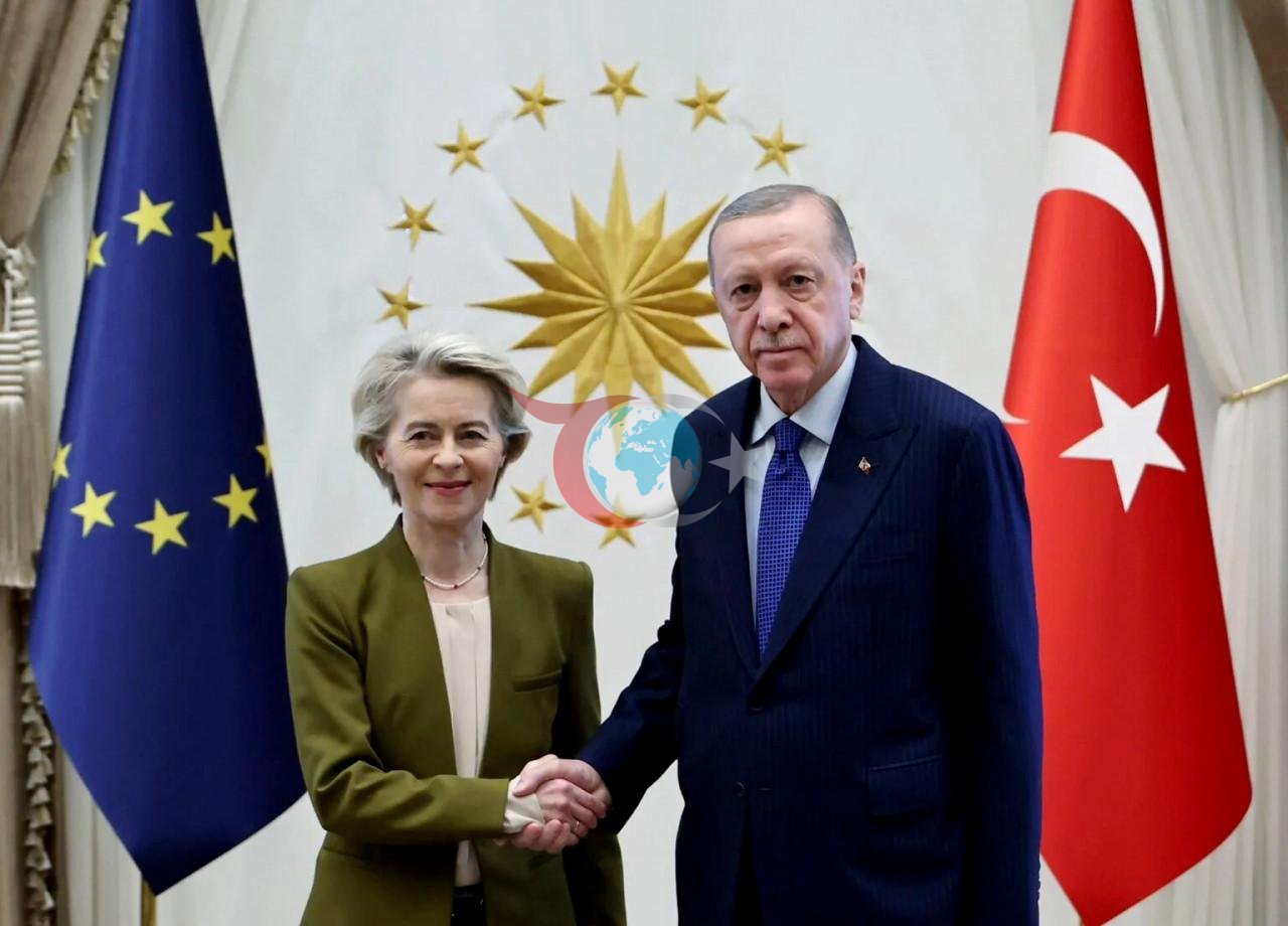 Recep Tayyip Erdoğan ve Ursula Von der Leyen