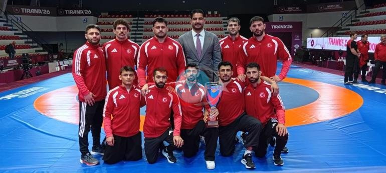 Grekoromen Güreş Milli Takımı, Avrupa ikincisi oldu