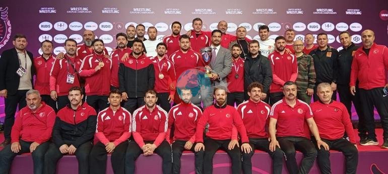 Grekoromen Güreş Milli Takımı, Avrupa ikincisi oldu