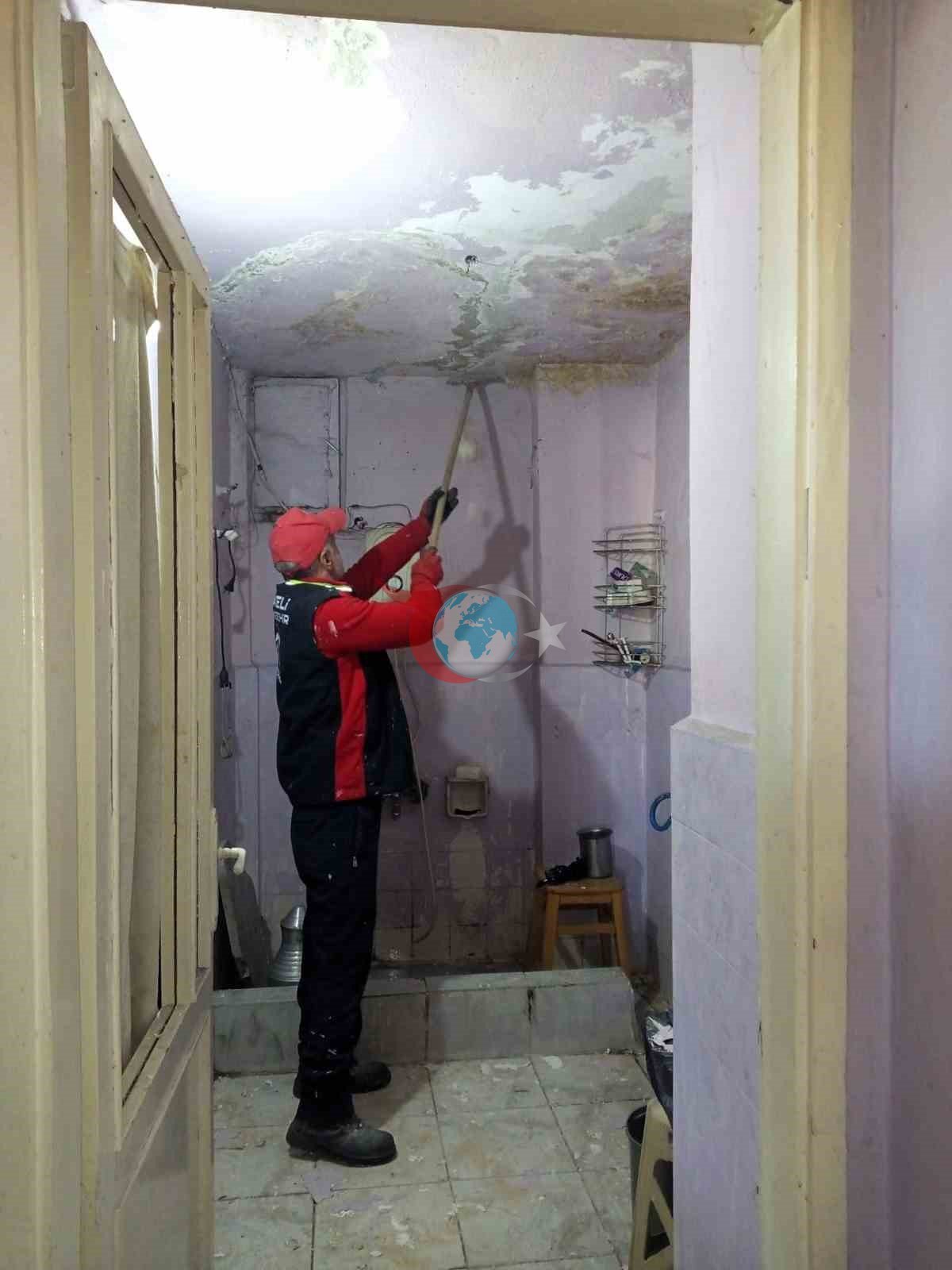 İhtiyaç sahiplerinin evlerine bakım ve onarım müdahalesi