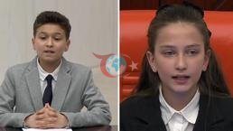 TBMM'de 23 Nisan Özel Oturumu! Kurtulmuş'un koltuğuna oturan İnci Yıldız Şentürk'ün sözleri tüyleri diken diken etti