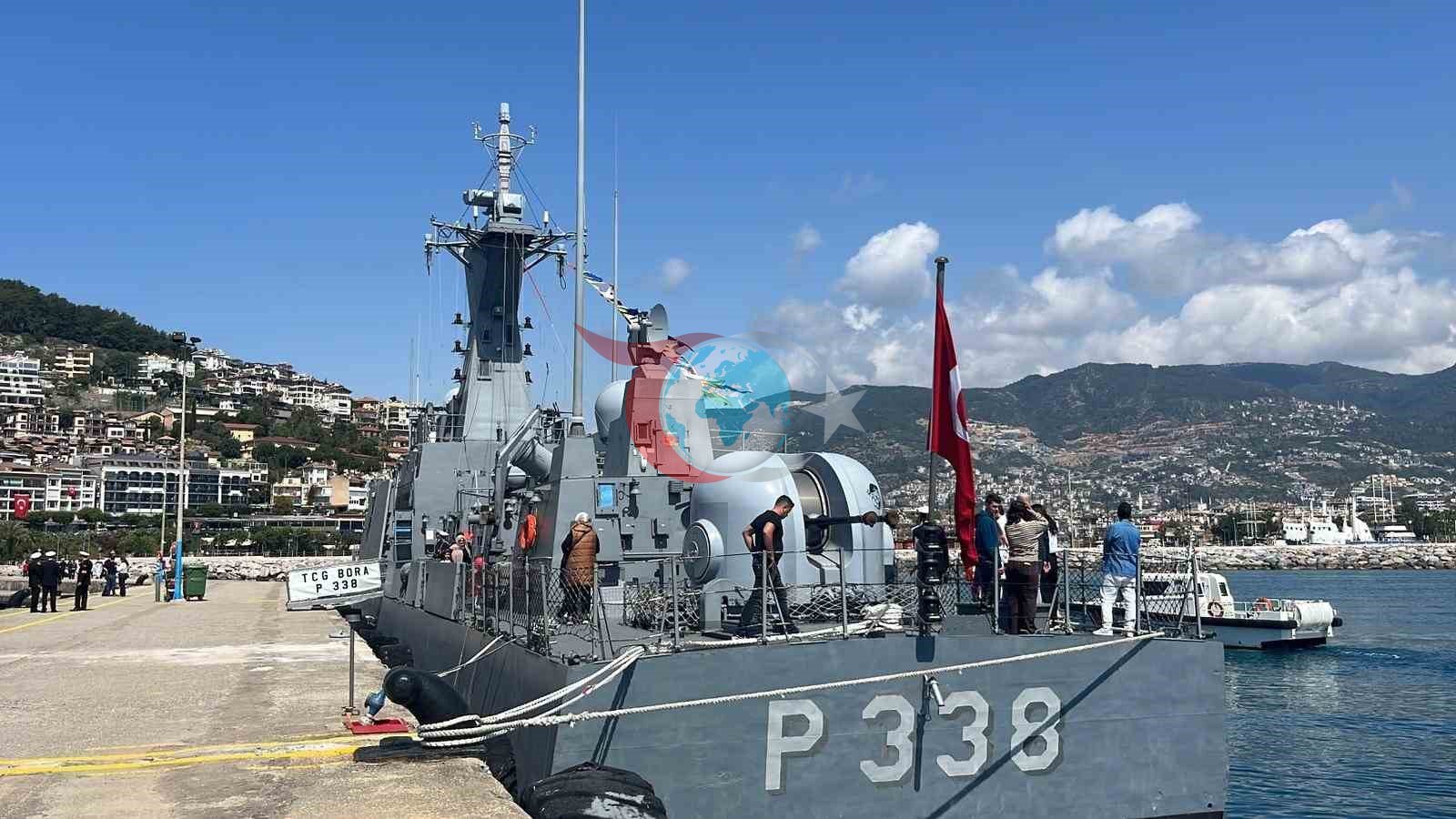 TCG BORA Alanya&rsquo;da ziyarete açıldı
