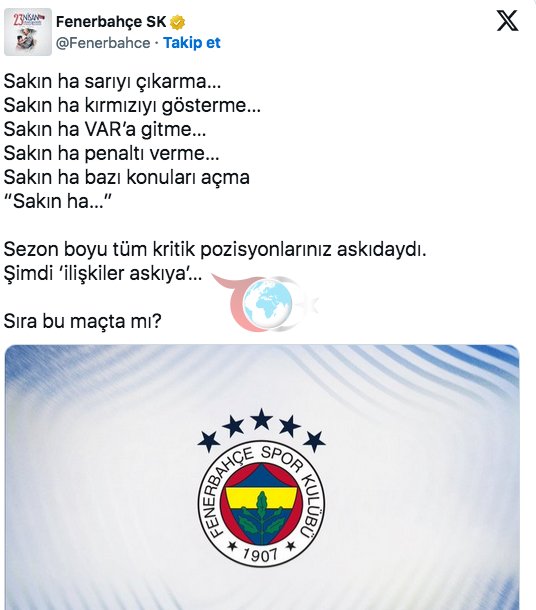 Fenerbahçe'den Galatasaray'a jet cevap! 