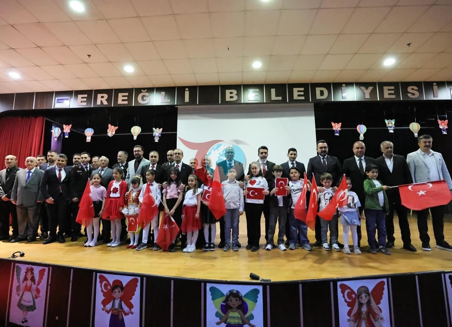 Ereğli&rsquo;de 23 Nisan coşkuyla kutlandı