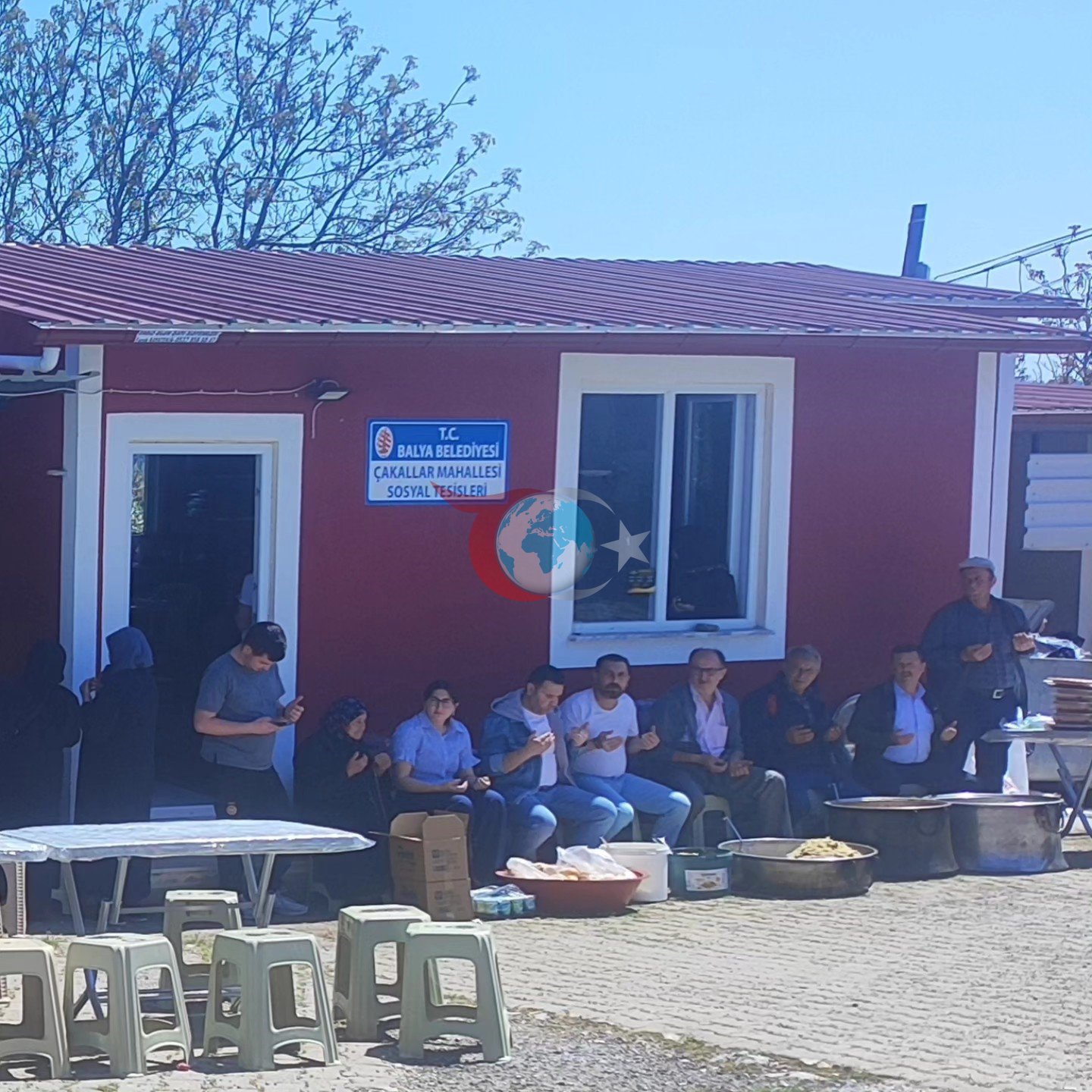 Çakallar köy hayrında eller yağmur için semaya kalktı