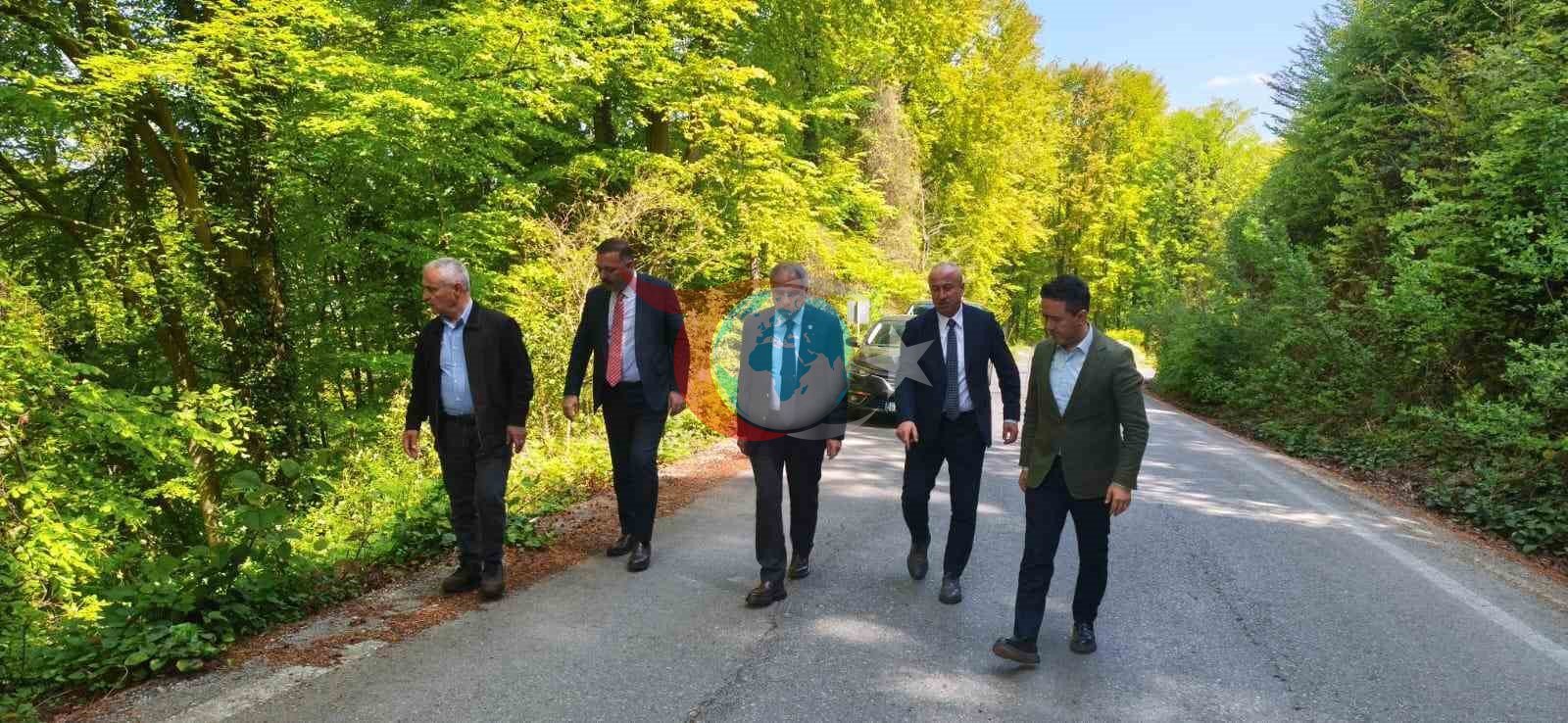 AK Parti heyeti bölgesinde inceleme yaptı