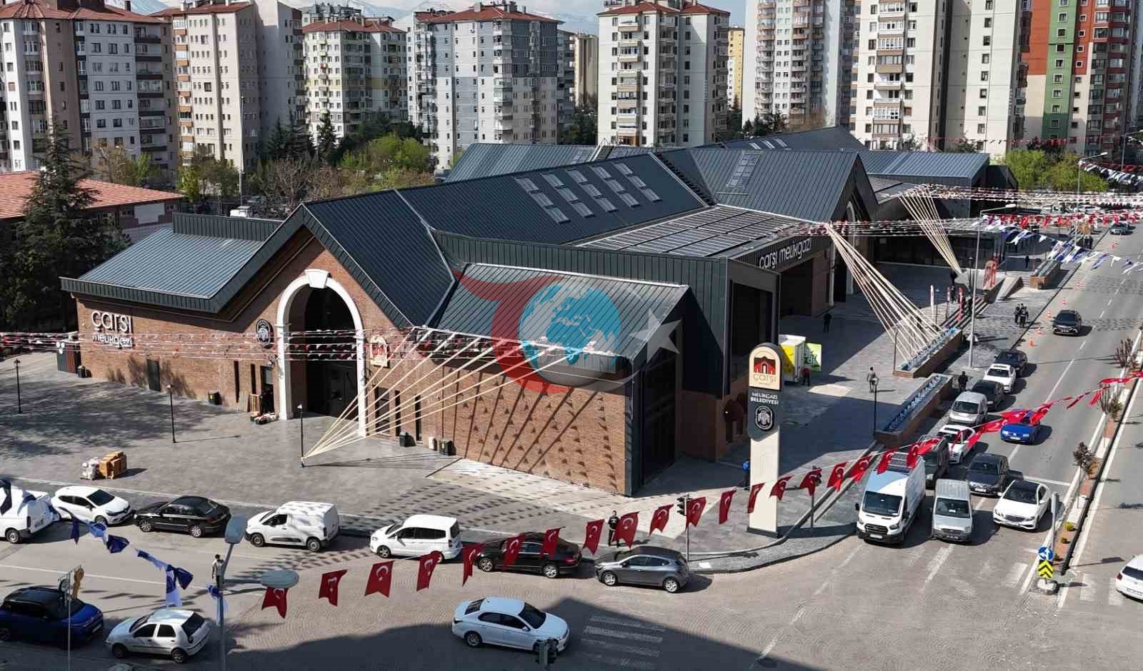 Çarşı Melikgazi kapılarını açtı