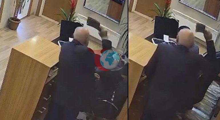 Orduda satırlı dehşet Belediye personeline saldırı anı ortaya çıktı