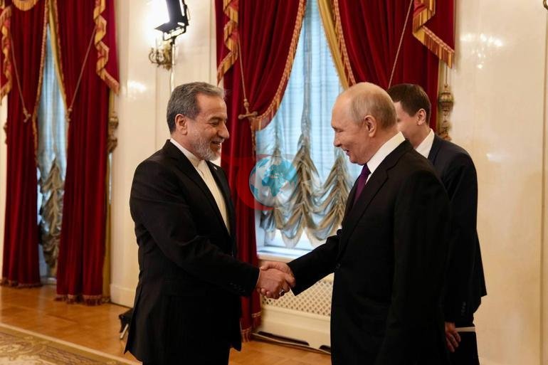 Rusya Devlet Başkanı Putin, İran Dışişleri Bakanı Arakçi ile bir araya geldi