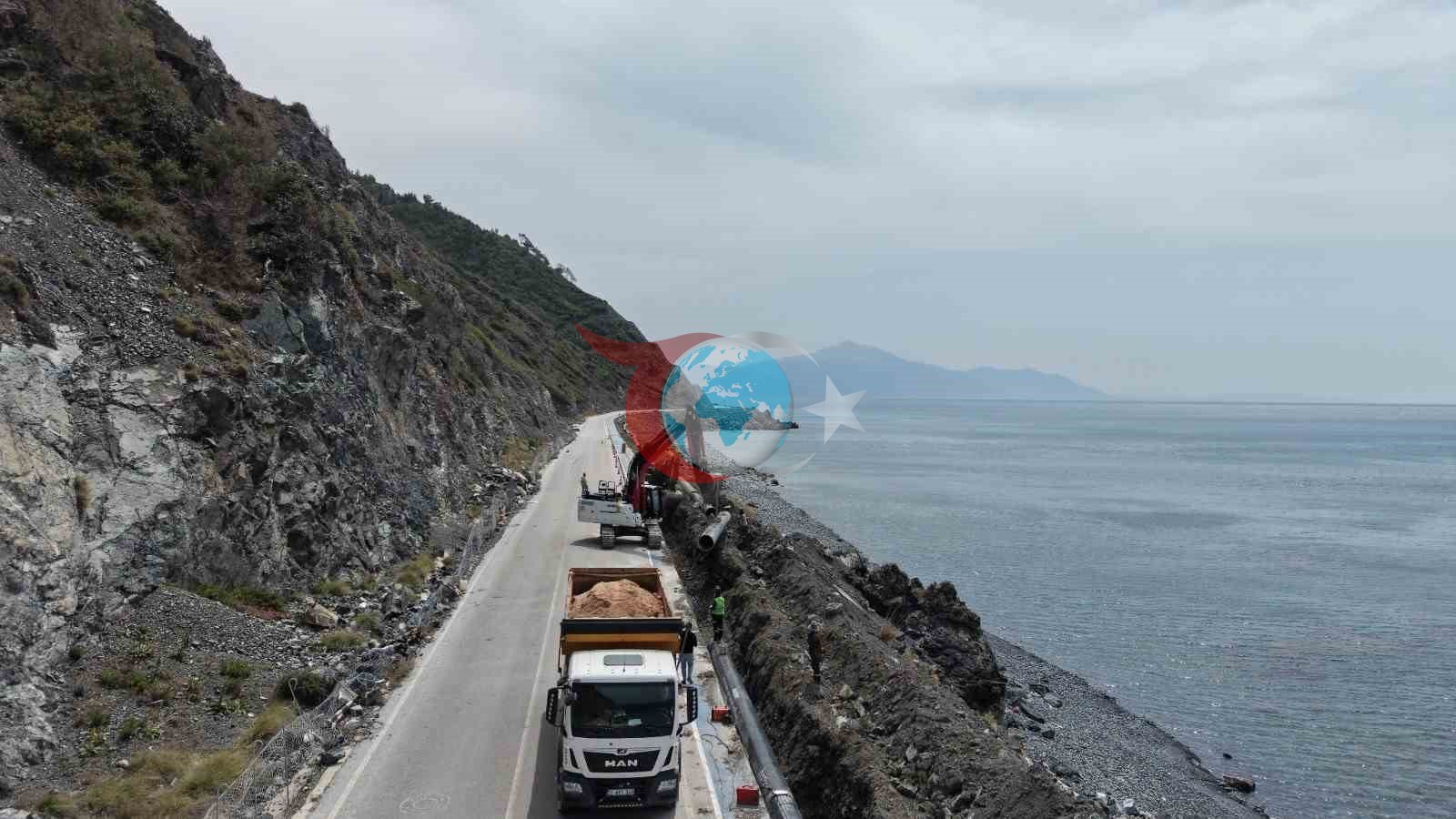 HATSU, Akçay isale hattını yenileyerek su kayıplarını azaltıyor