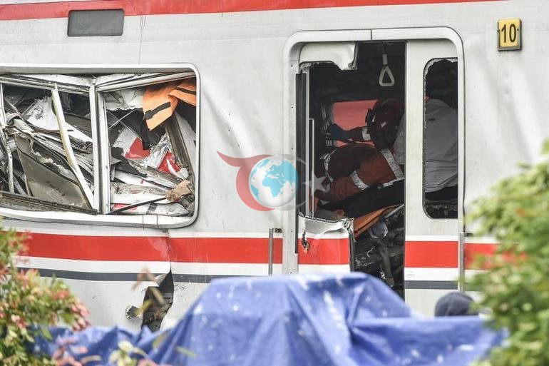Endonezyada tren kazası: 14 ölü, 84 yaralı