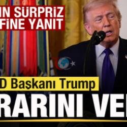 Trump kararını verdi! İran'ın sürpriz teklifine yanıt