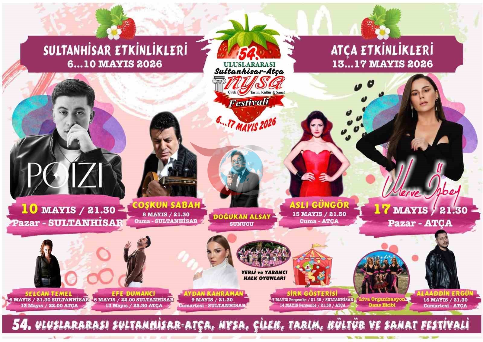 Çilek Festivali için geri sayım başladı