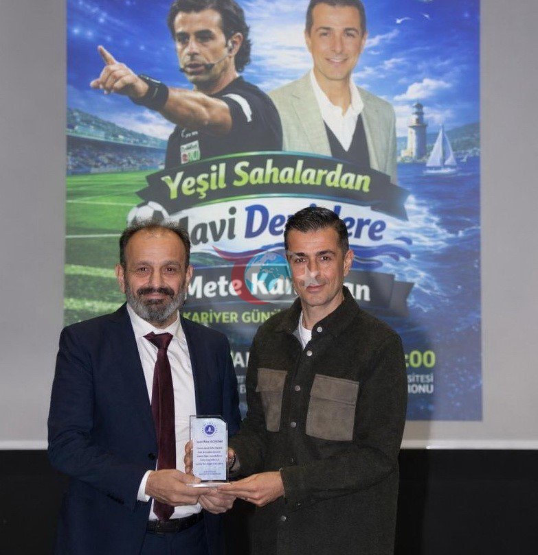 Düdükten rotaya: Mete Kalkavan öğrencilerle deneyimlerini paylaştı