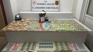 Esenler’de dev operasyon Milyonlarca sahte dolar ve euro ele geçirildi