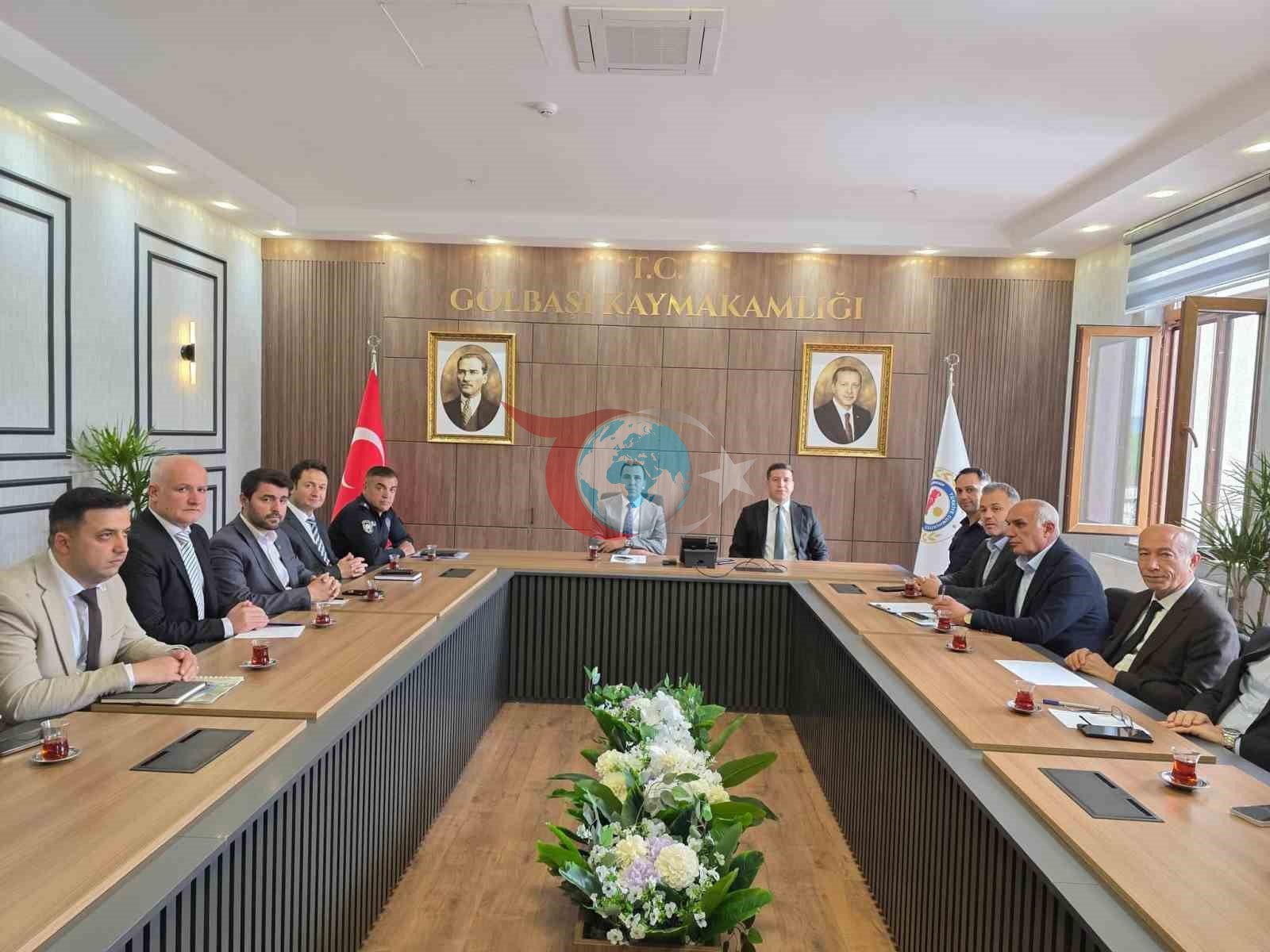 Gölbaşı&rsquo;nda ilçe koordinasyon toplantısı yapıldı