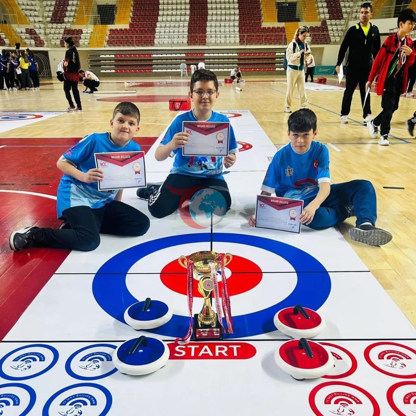 Floor curling fırtınası Denizli’de esecek