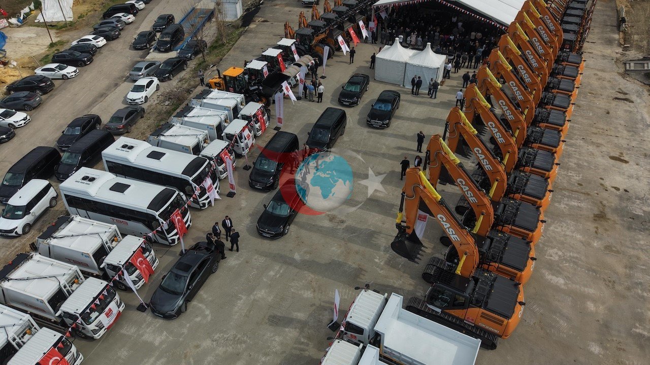 Türkiye Belediyeler Birliği&rsquo;nden hizmet aracı desteği