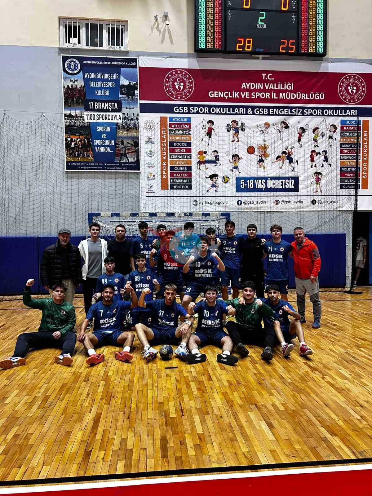 Köşk Belediye Doğanspor Hentbol Takımı Türkiye Şampiyonası&rsquo;na hazır